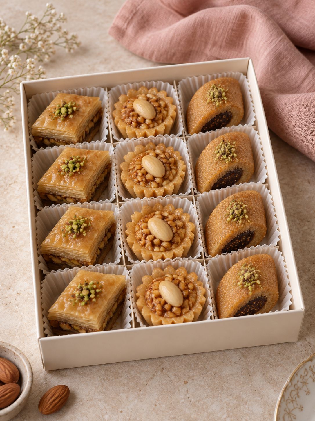 Démo · Coffret de douceurs algériennes