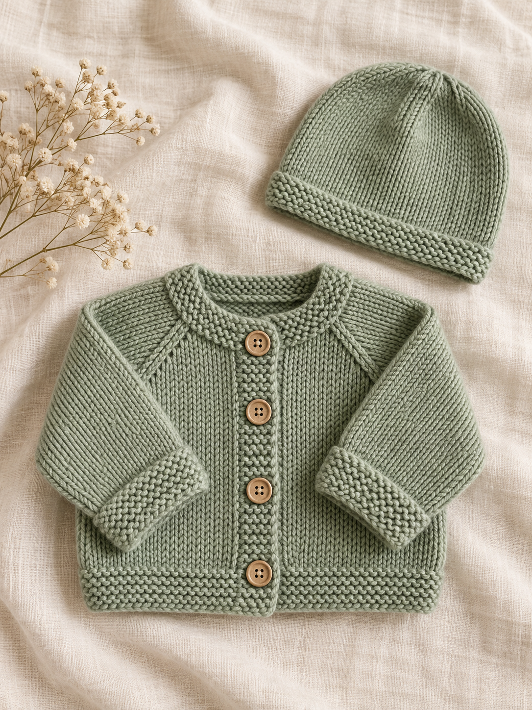 Démo · Ensemble bébé Sauge